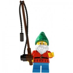 LEGO Minifigures Série 4 8804 Nain de jardin