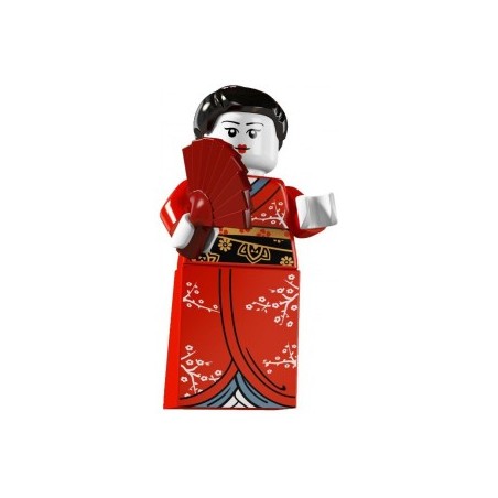 LEGO Minifigure Serie 4 8804 Ragazza in kimono