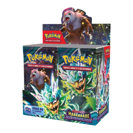 Pokémon Display da 36 buste SV06 Crepuscolo Mascherato (francese)