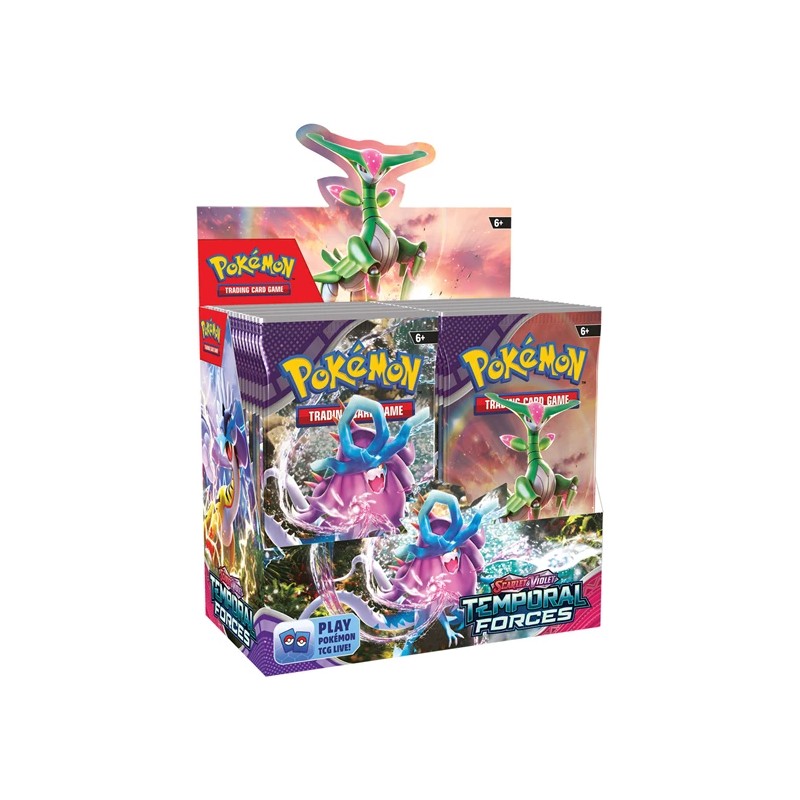 Pokémon SV05 'Temporal Forces' Display de 36 Booster