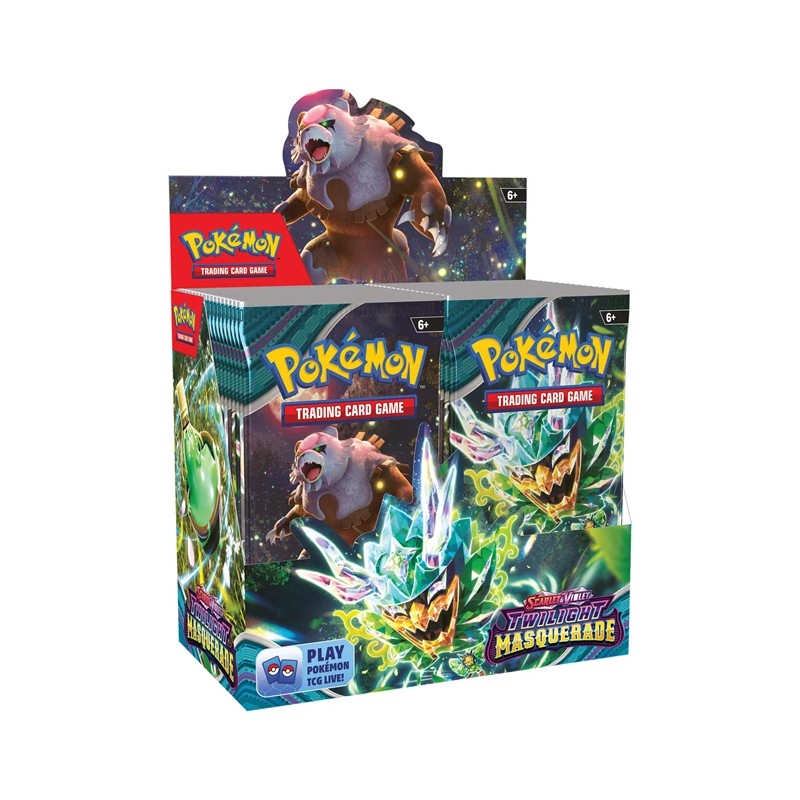 Pokémon SV06 'Twilight Masquerade' Display de 36 Booster