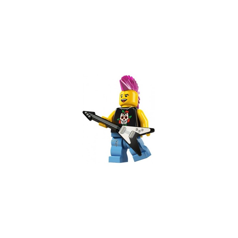 LEGO Minifigure Serie 4 8804 Punk rocker