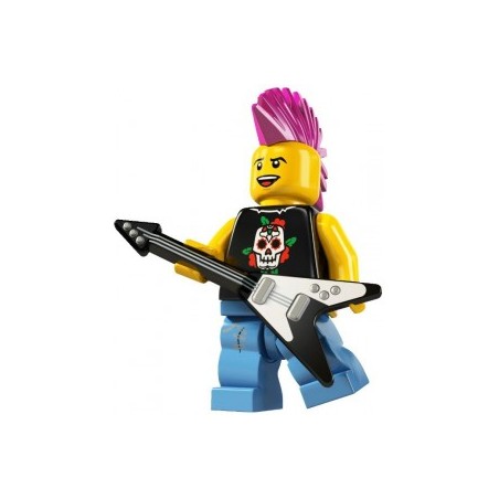 LEGO Minifiguren Serie 4 8804 Punkrocker