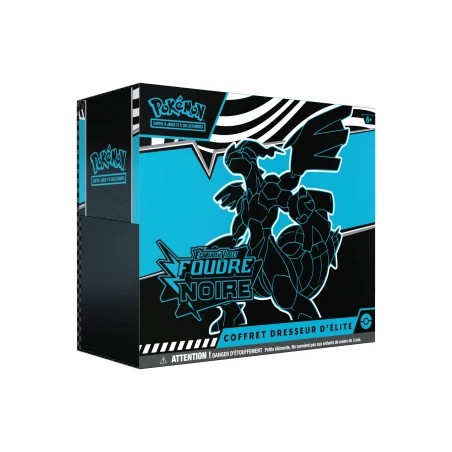 ETB Pokémon  SV10.5 'Foudre Noire' Elite Trainer Box