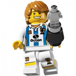 LEGO Minifigure Serie 4 8804 Calciatore