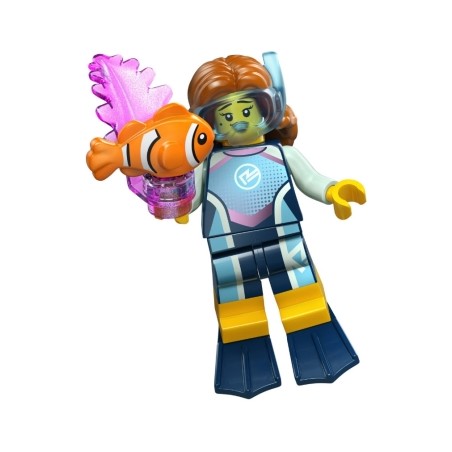LEGO Minifigure Série 29 71052 La Biologiste marine