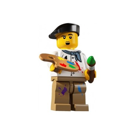 LEGO Minifiguren Serie 4 8804 Künstler