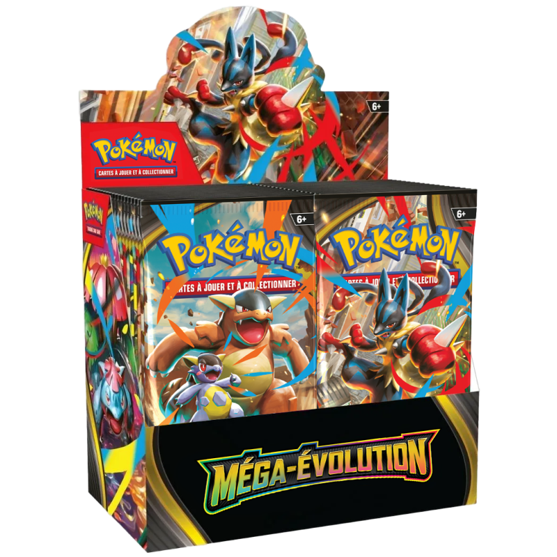 Pokémon boîte de 36 Boosters ME01 Méga Évolution