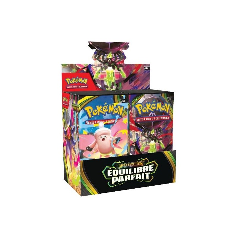 Pokémon boîte de 36 Boosters ME03 Equilibre Parfait