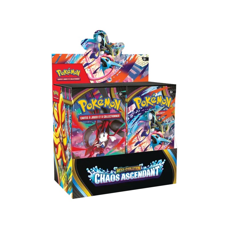 Pokémon boîte de 36 Boosters ME04 Chaos Ascendant
