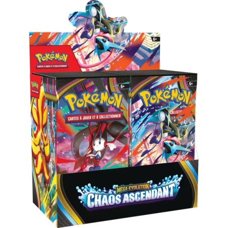 Pokémon boîte de 36 Boosters ME04 Chaos Ascendant