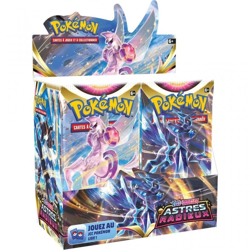 Pokémon Display mit 36 Boostern SWSH10 Astralglanz (französisch)