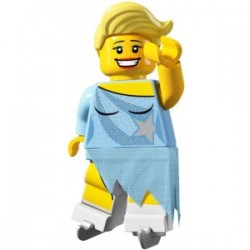 LEGO Minifiguren Serie 4 8804 Eiskunstläuferin