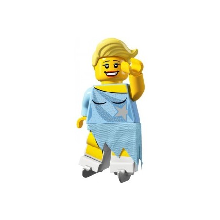 LEGO Minifiguren Serie 4 8804 Eiskunstläuferin