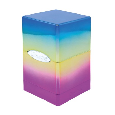 Satin Tower Deck Box - Rainbow