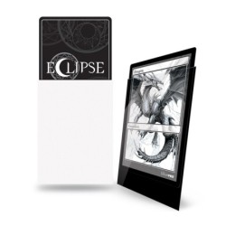 Eclipse Gloss White Deck Protector Sleeves Standard (100)