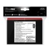 Eclipse Gloss Red Deck Protector Sleeves Standard (100)