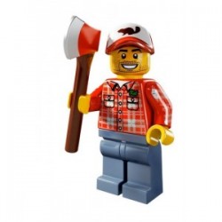 LEGO Minifiguren Serie 5 8805 Holzfäller