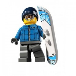 LEGO Minifigures Série 5 8805 Snowboardeur