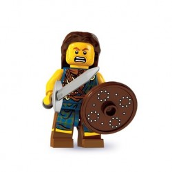 LEGO Minifigure Serie 6 8827 Guerriero scozzese