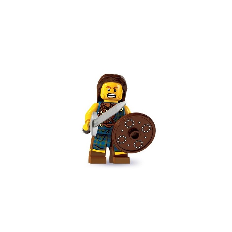 LEGO Minifigure Serie 6 8827 Guerriero scozzese
