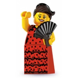 LEGO Minifiguren Serie 6 8827 Flamenco-Tänzerin