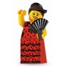 LEGO Minifigure Serie 6 8827 Ballerina di flamenco