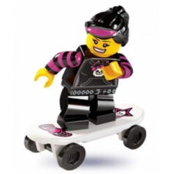 LEGO Minifiguren Serie 6 8827 Skaterin