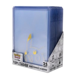 Pokémon - Pikachu Toploader & Penny Sleeves Bundle (25)