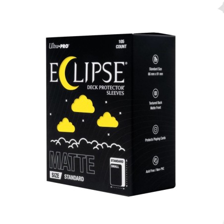 ECLIPSE Matte Yellow Deck Protector Sleeves Standard (105)