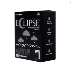 ECLIPSE Matte Grey Deck Protector Sleeves Standard (105)