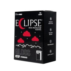 ECLIPSE Gloss Red Deck Protector Sleeves Standard (105)
