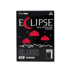 ECLIPSE Gloss Red Deck Protector Sleeves Standard (105)