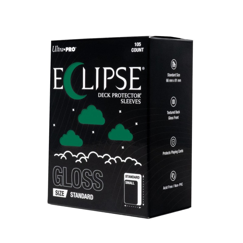 ECLIPSE Gloss Green Deck Protector Sleeves Standard (105)