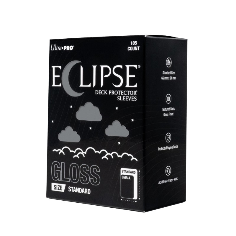 ECLIPSE Gloss Grey Deck Protector Sleeves Standard (105)