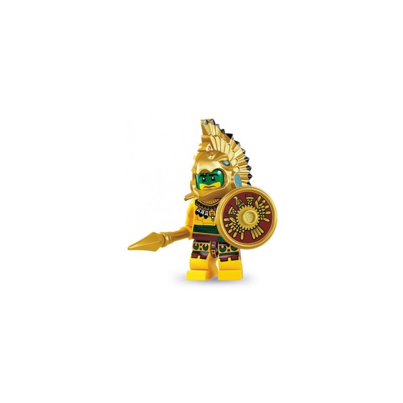 LEGO Minifiguren Serie 7 8831 Aztekenkrieger