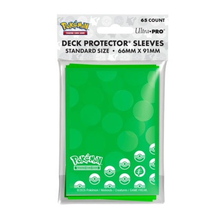 Pokémon - Grass Type Energy Deck Protector Sleeves (65)