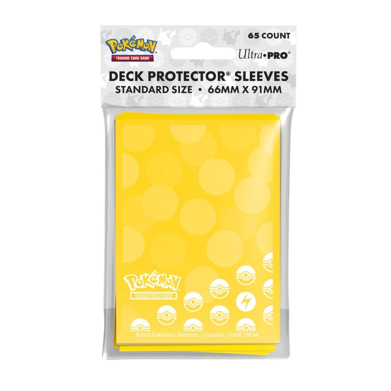 Pokémon - Lightning Type Energy Deck Protector Sleeves (65)