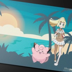 Pokémon - Lillie and Clefairy Playmat