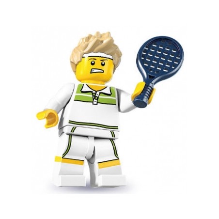 LEGO Minifiguren Serie 7 8831 Tennis-Champion