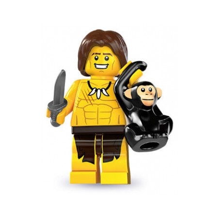 LEGO Minifiguren Serie 7 8831 Dschungeljunge