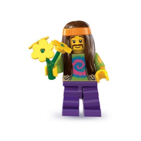 LEGO Minifigure Serie 7 8831 Hippie
