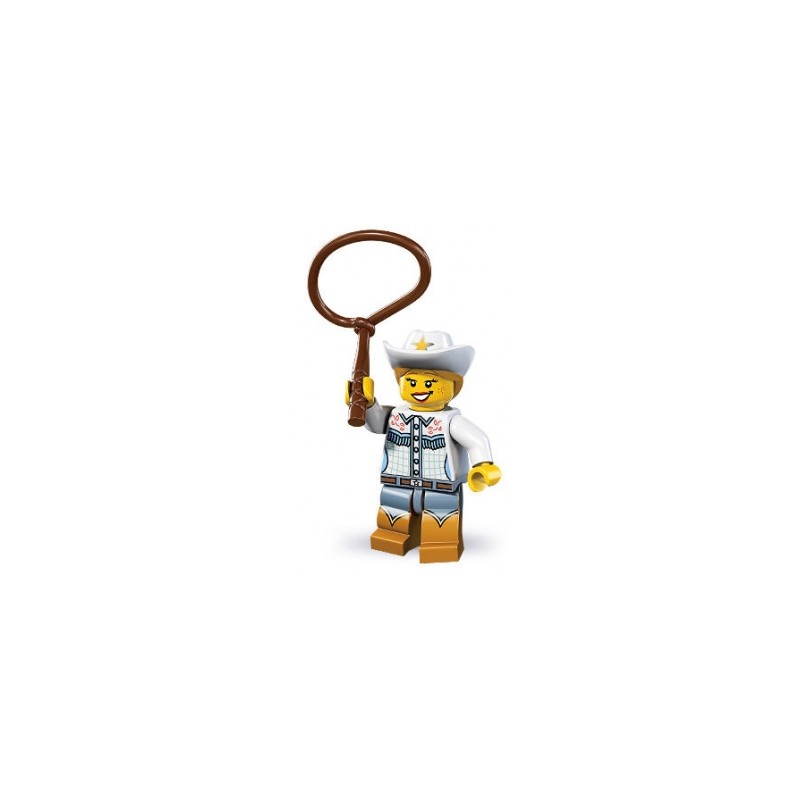 LEGO Minifiguren Serie 8 8833 Cowgirl