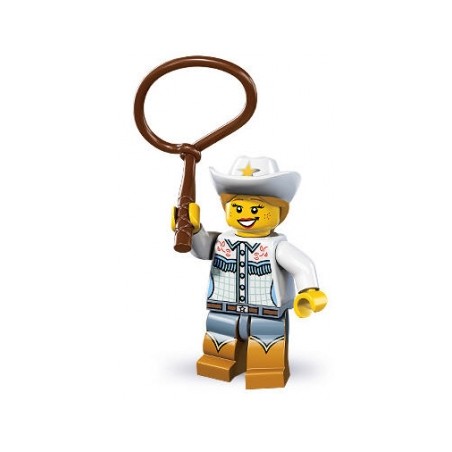 LEGO Minifiguren Serie 8 8833 Cowgirl
