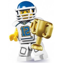 LEGO Minifigure Serie 8 8833 Giocatore di football americano