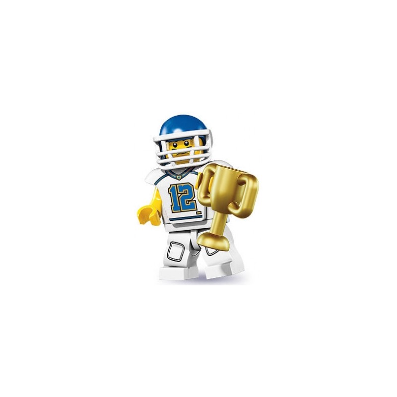 LEGO Minifiguren Serie 8 8833 American-Football-Spieler