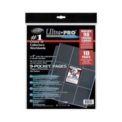 Platinum 9-Pocket Pages - 11 Hole (10 in polybag)