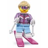 LEGO Minifiguren Serie 8 8833 Skifahrerin