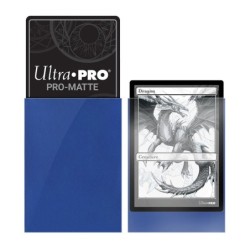 PRO-Matte Blue Deck Protector Sleeves Standard (50)