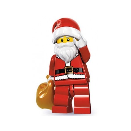 LEGO Minifigure Serie 8 8833 Babbo Natale